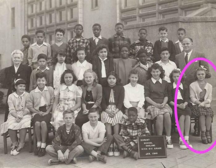A Sixth Grade Maisie Williams Hanging Out With Oakland Kids in 1948?