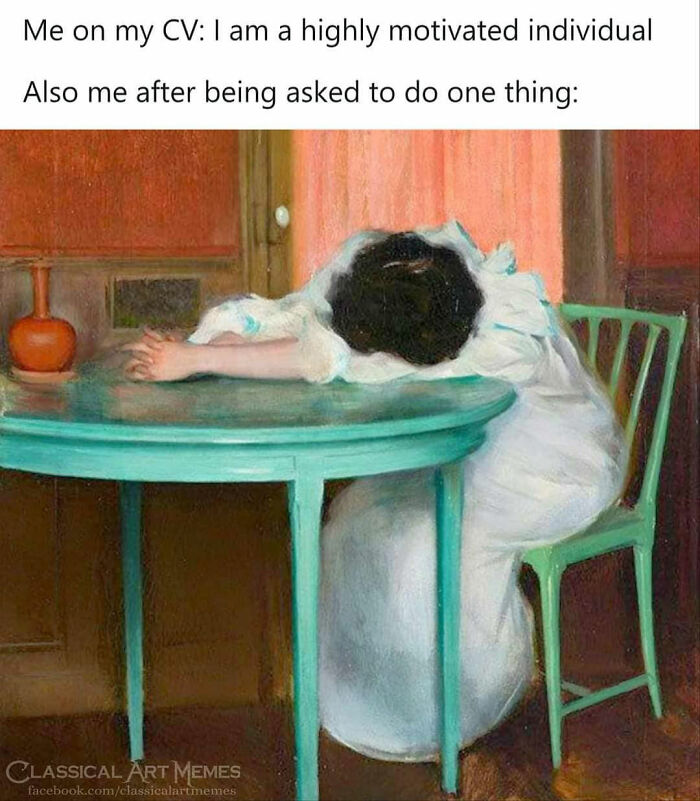 These Classical Art Memes Are Lowkey Hilarious and Way Too Relatable