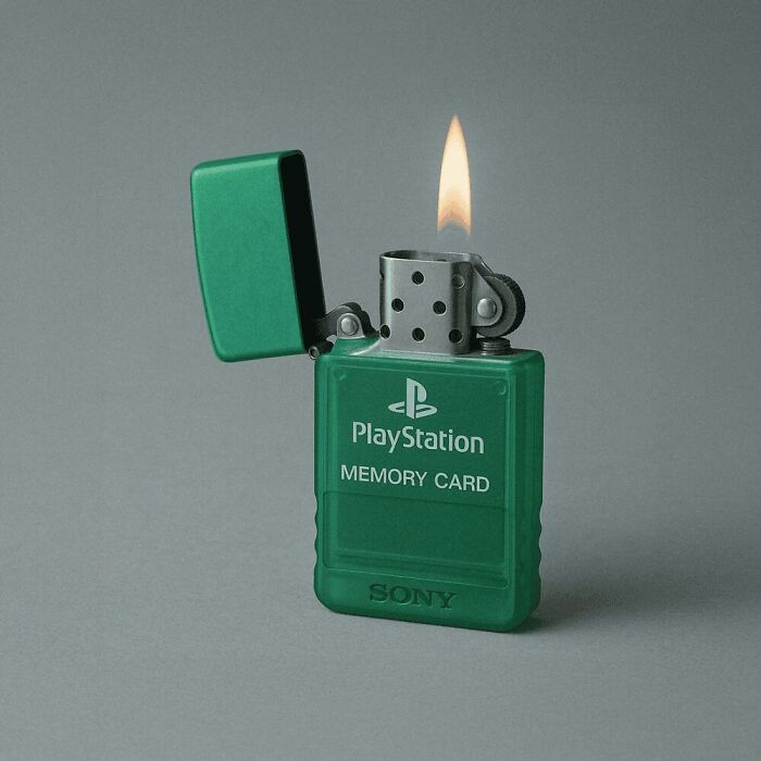 Playstation Card Lighter