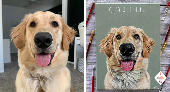 Wait, This Artist Paints Pets So Real You’ll Do a Double-Take!