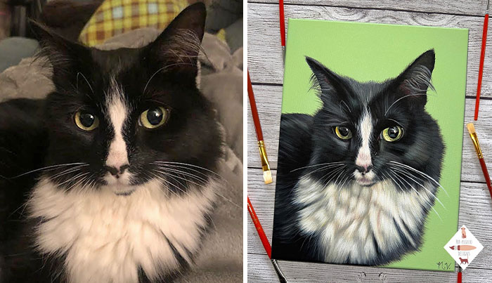 Wait, This Artist Paints Pets So Real You’ll Do a Double-Take!