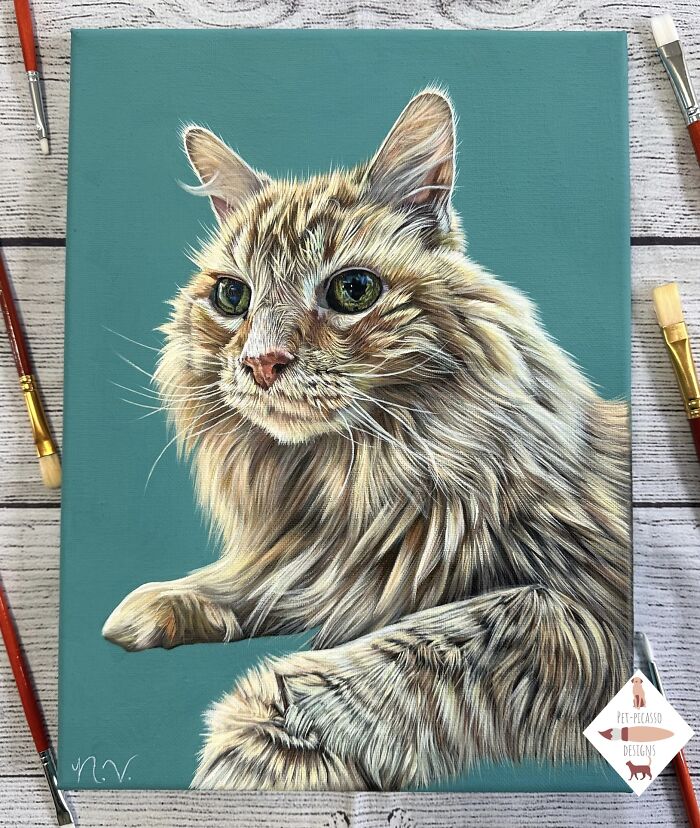 Wait, This Artist Paints Pets So Real You’ll Do a Double-Take!