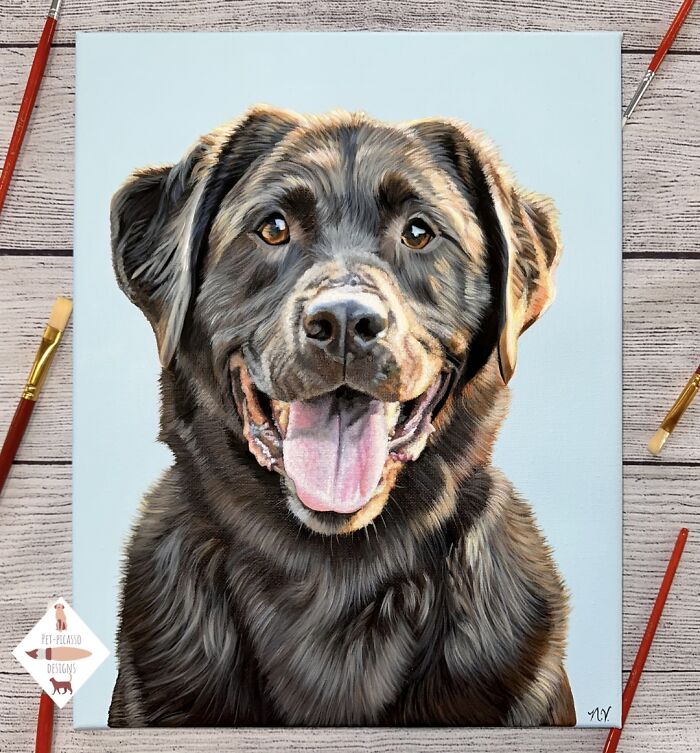 Wait, This Artist Paints Pets So Real You’ll Do a Double-Take!