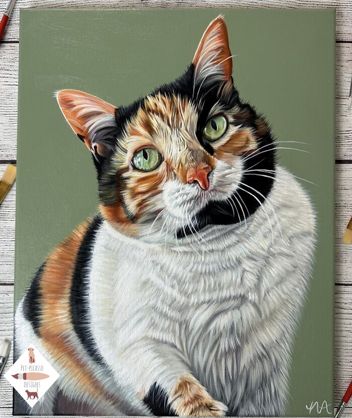 Wait, This Artist Paints Pets So Real You’ll Do a Double-Take!