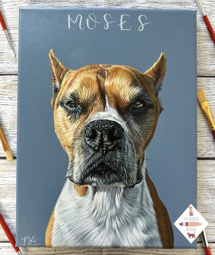 Wait, This Artist Paints Pets So Real You’ll Do a Double-Take!