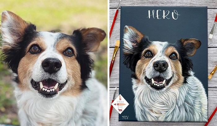 Wait, This Artist Paints Pets So Real You’ll Do a Double-Take!