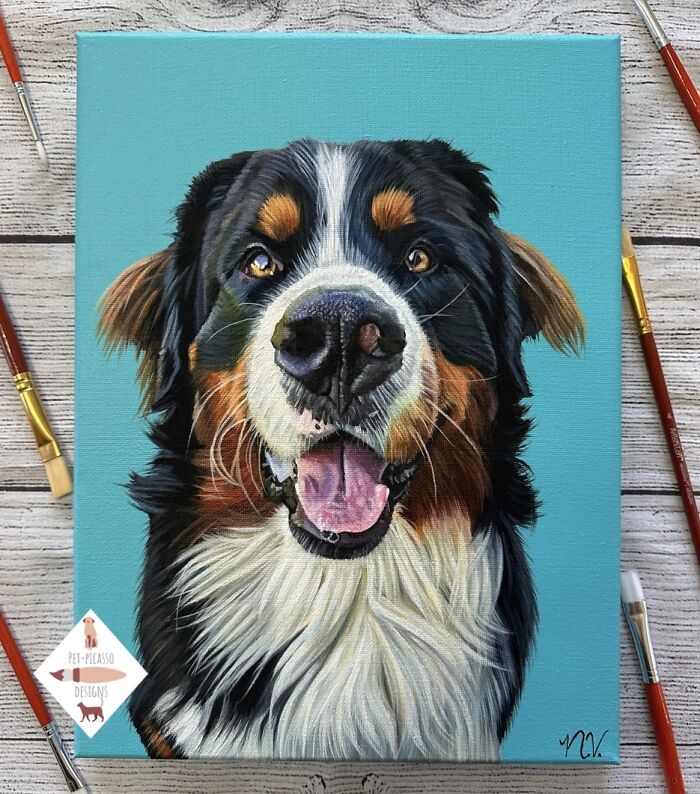 Wait, This Artist Paints Pets So Real You’ll Do a Double-Take!