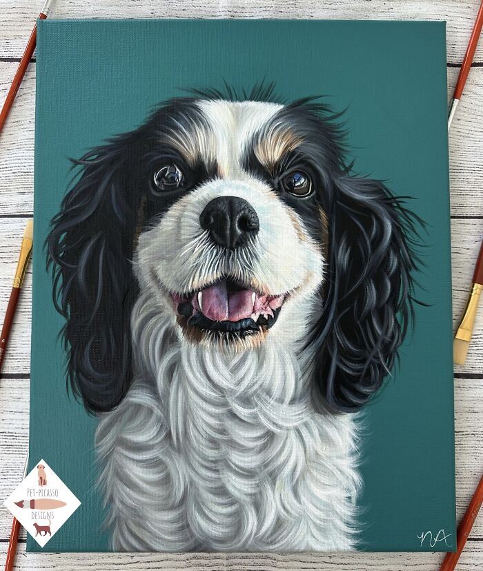 Wait, This Artist Paints Pets So Real You’ll Do a Double-Take!