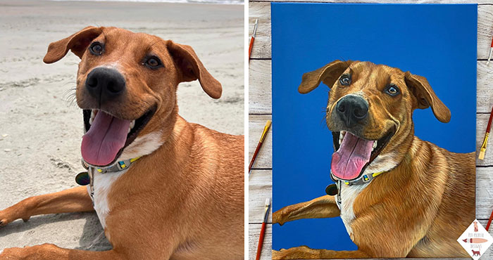 Wait, This Artist Paints Pets So Real You’ll Do a Double-Take!
