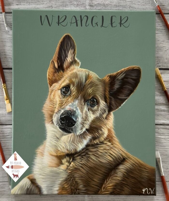 Wait, This Artist Paints Pets So Real You’ll Do a Double-Take!