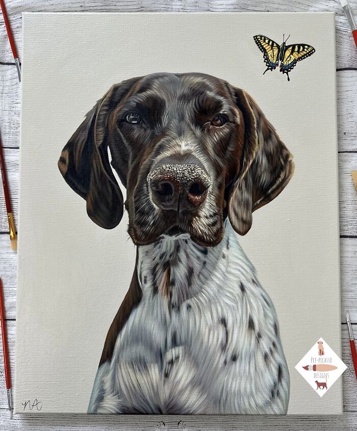 Wait, This Artist Paints Pets So Real You’ll Do a Double-Take!