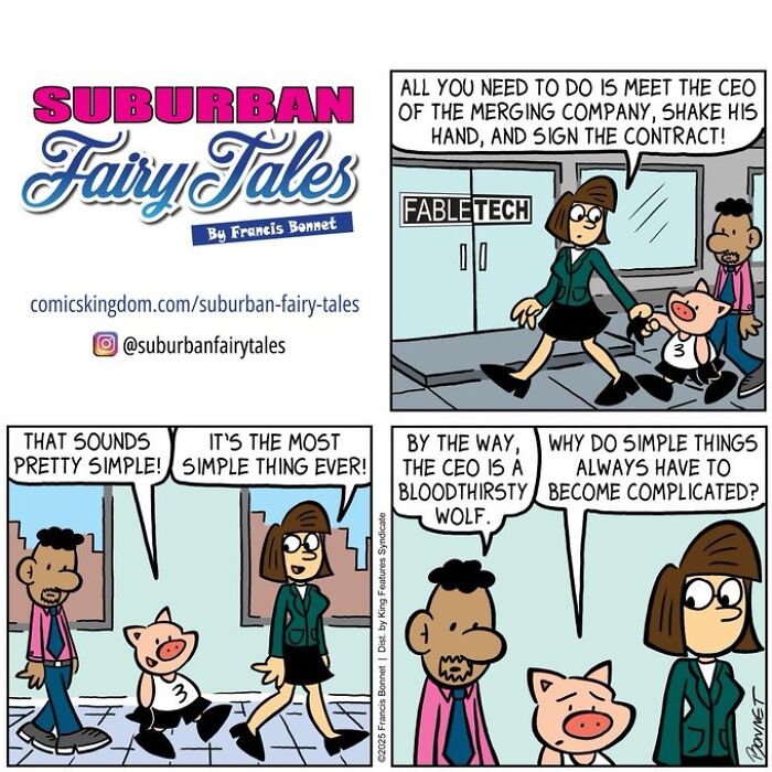 These Fairy Tale Comics Took Classic Characters and Tossed Them Into Modern Awkwardness