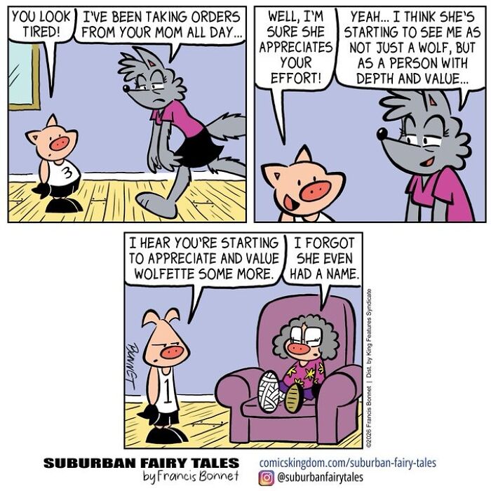 These Fairy Tale Comics Took Classic Characters and Tossed Them Into Modern Awkwardness