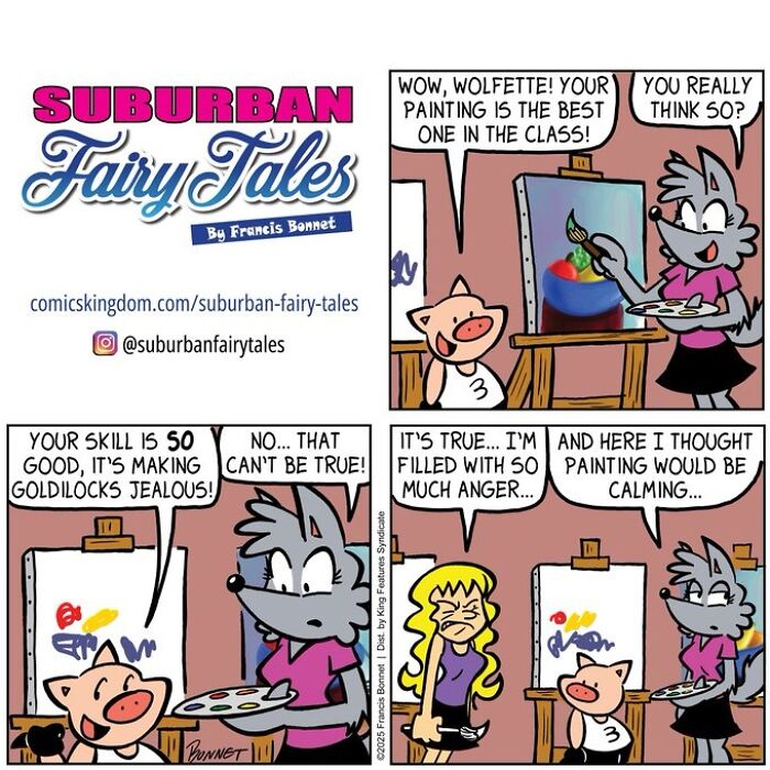 These Fairy Tale Comics Took Classic Characters and Tossed Them Into Modern Awkwardness