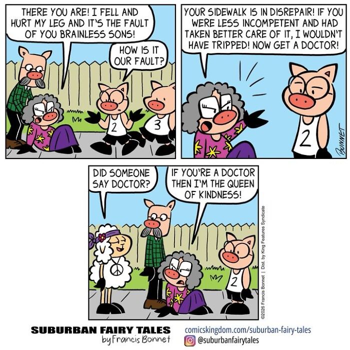 These Fairy Tale Comics Took Classic Characters and Tossed Them Into Modern Awkwardness