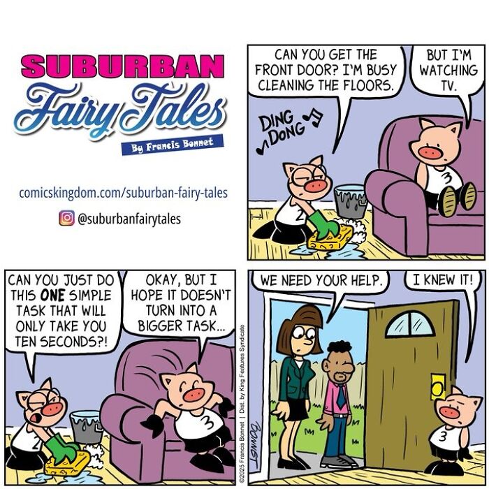 These Fairy Tale Comics Took Classic Characters and Tossed Them Into Modern Awkwardness