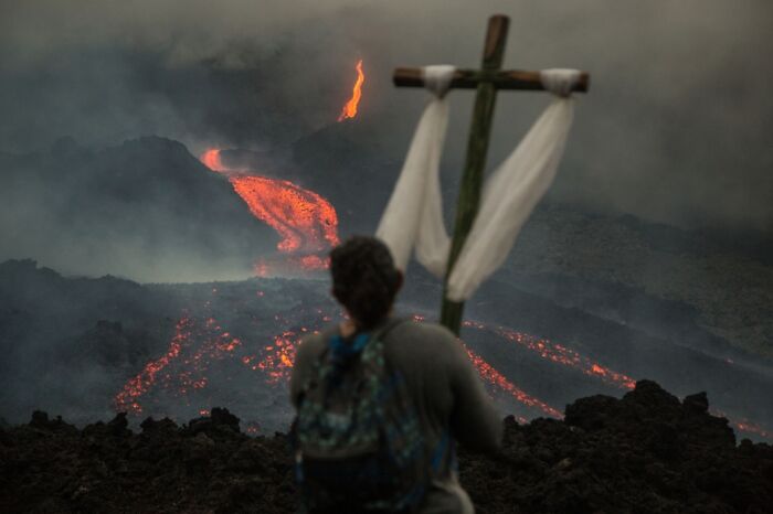Praying at the Peak of a Volcano