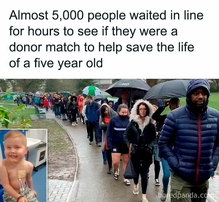 Thousands Showed Up To Save A 5-Year-Old’s Life—Talk About Pure Humanity