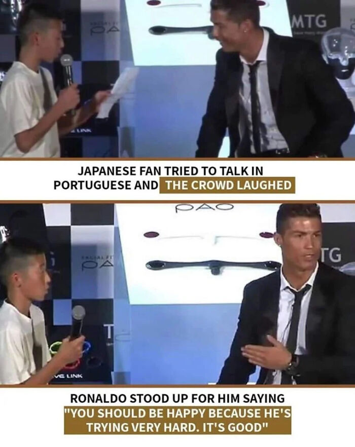 That One Wholesome Ronaldo Moment