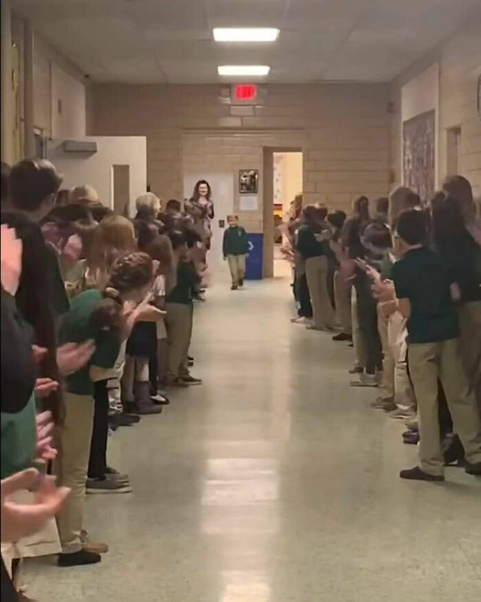 6-Year-Old Cancer Warrior Gets The Standing Ovation He Deserves