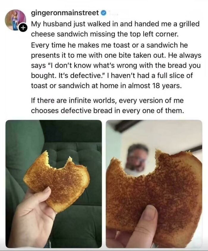 Defective Bread? More Like Perfect Imperfection