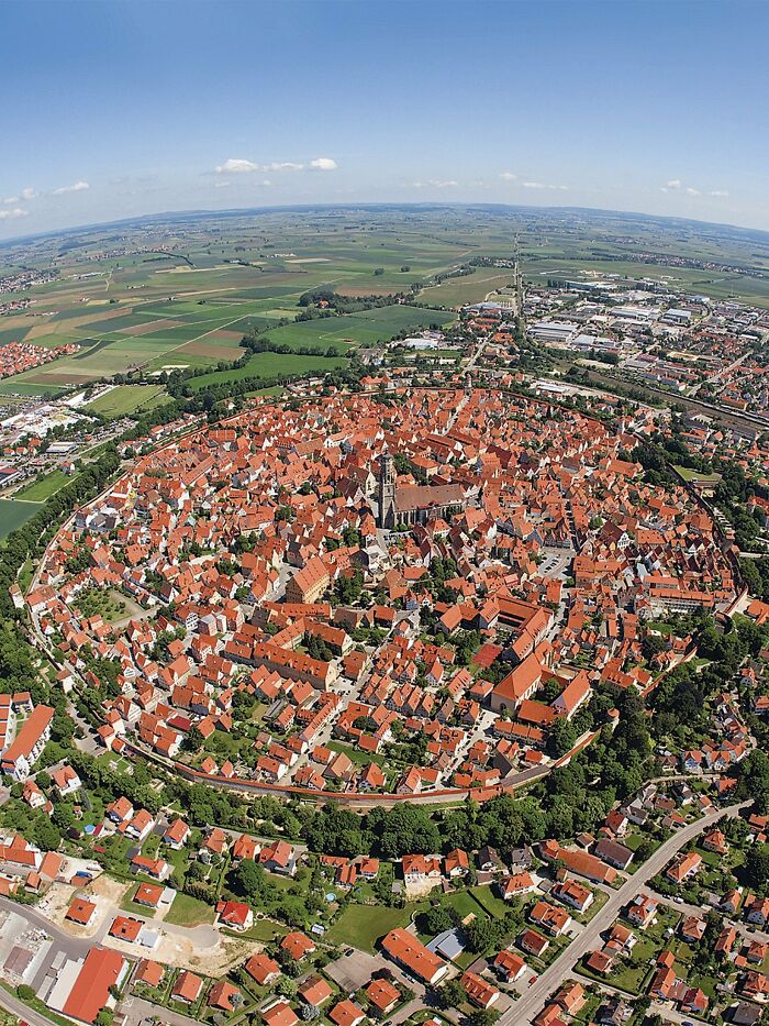 A German Town Built Inside A Giant Meteorite Crater?!