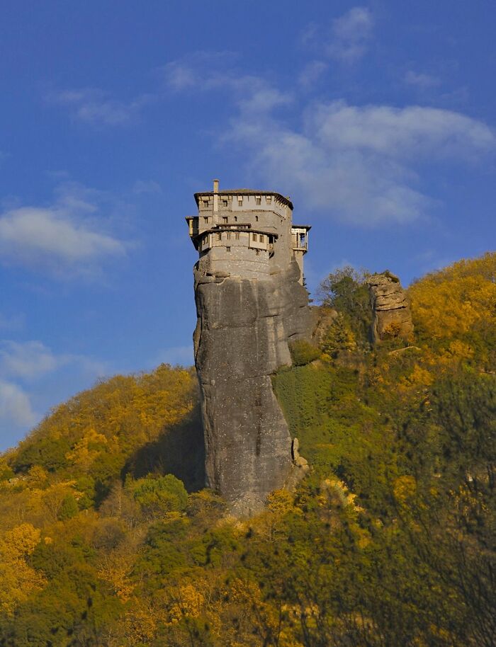 The Monastery With A Leap Of Faith In Greece