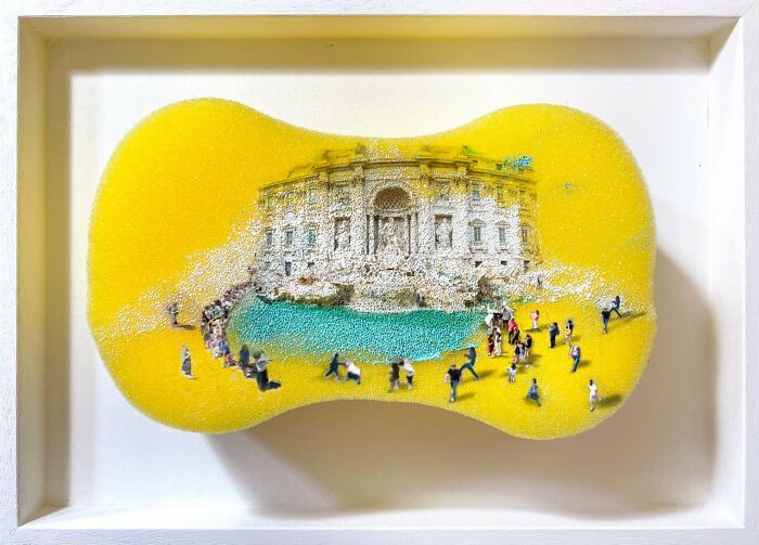 “Sunny Day At Fontana Di Trevi”