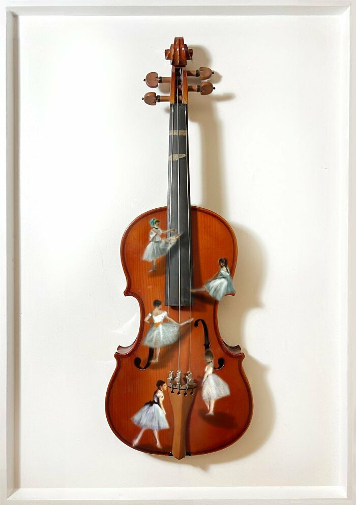 “At The Lesson - A Tribute To Edgar Degas”