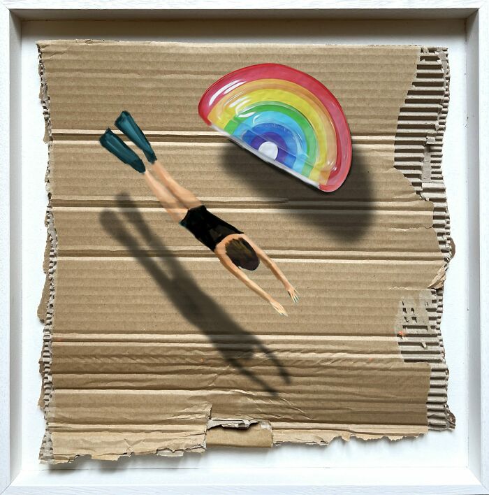 “Rainbow And Her Friend”