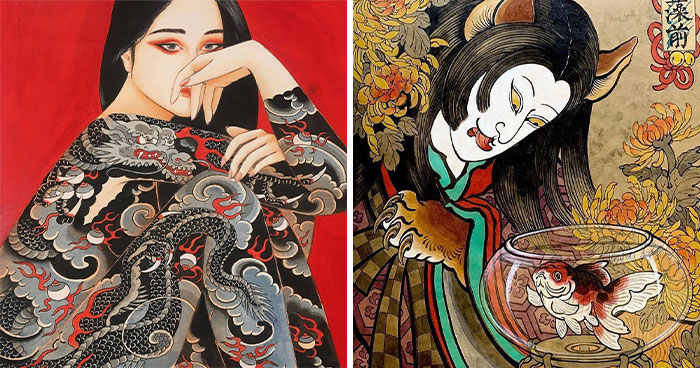Wait, Tattoo Artists Are Painting Too? Check Out 62 Mind-Blowing Pieces!