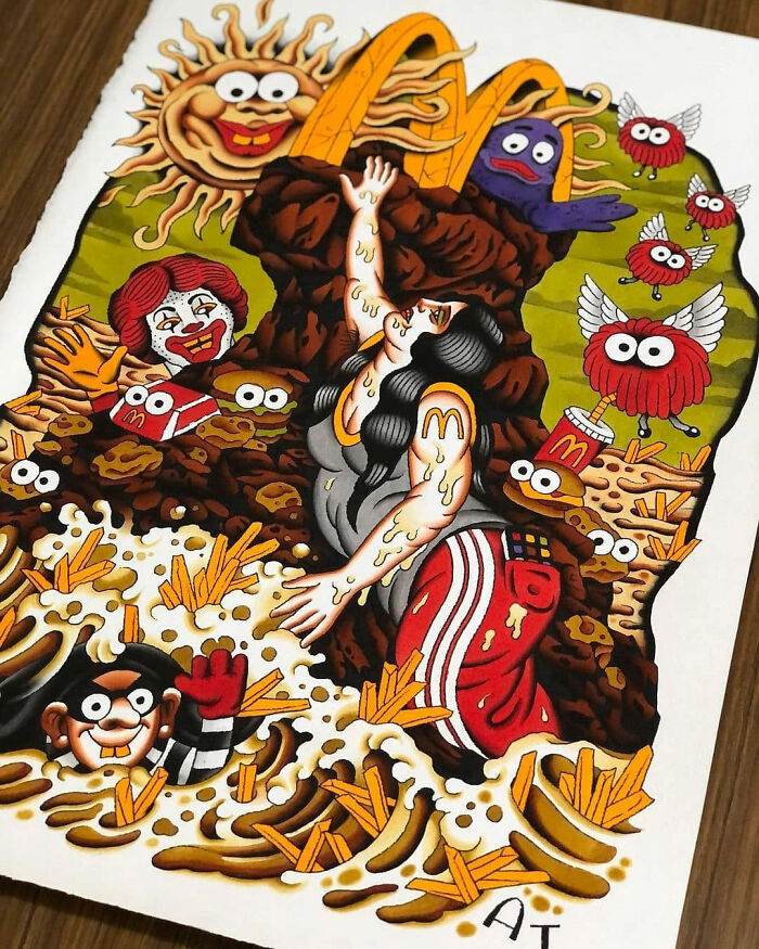 Wait, Tattoo Artists Are Painting Too? Check Out 62 Mind-Blowing Pieces!