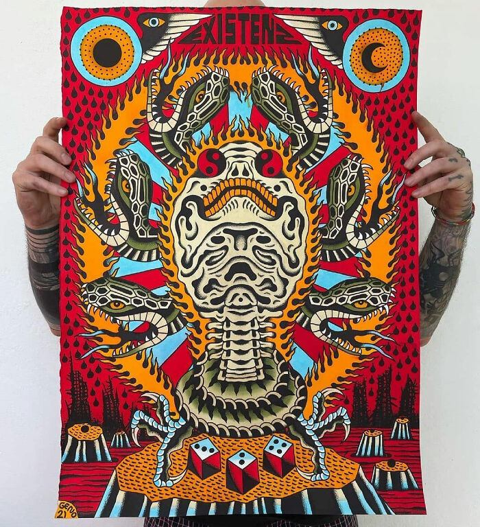 Wait, Tattoo Artists Are Painting Too? Check Out 62 Mind-Blowing Pieces!