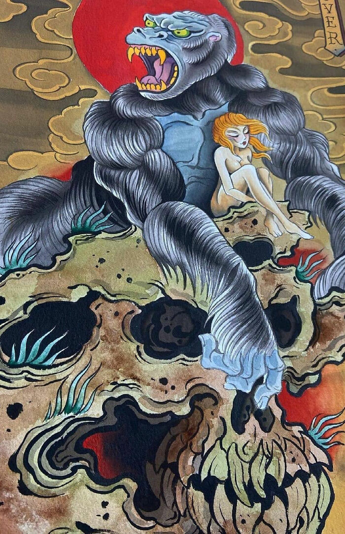 Wait, Tattoo Artists Are Painting Too? Check Out 62 Mind-Blowing Pieces!