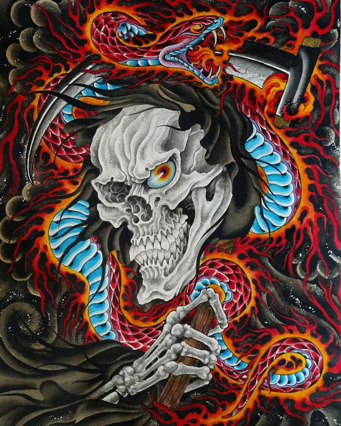 Wait, Tattoo Artists Are Painting Too? Check Out 62 Mind-Blowing Pieces!