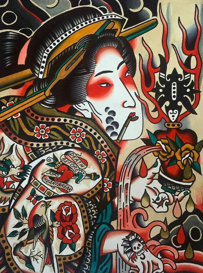 Wait, Tattoo Artists Are Painting Too? Check Out 62 Mind-Blowing Pieces!