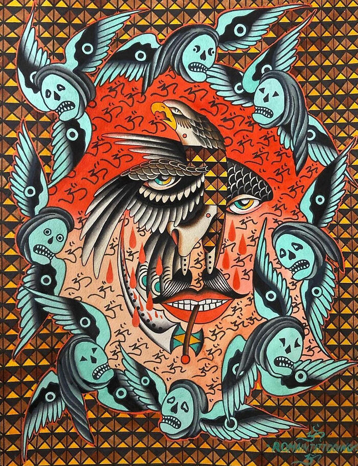 Wait, Tattoo Artists Are Painting Too? Check Out 62 Mind-Blowing Pieces!