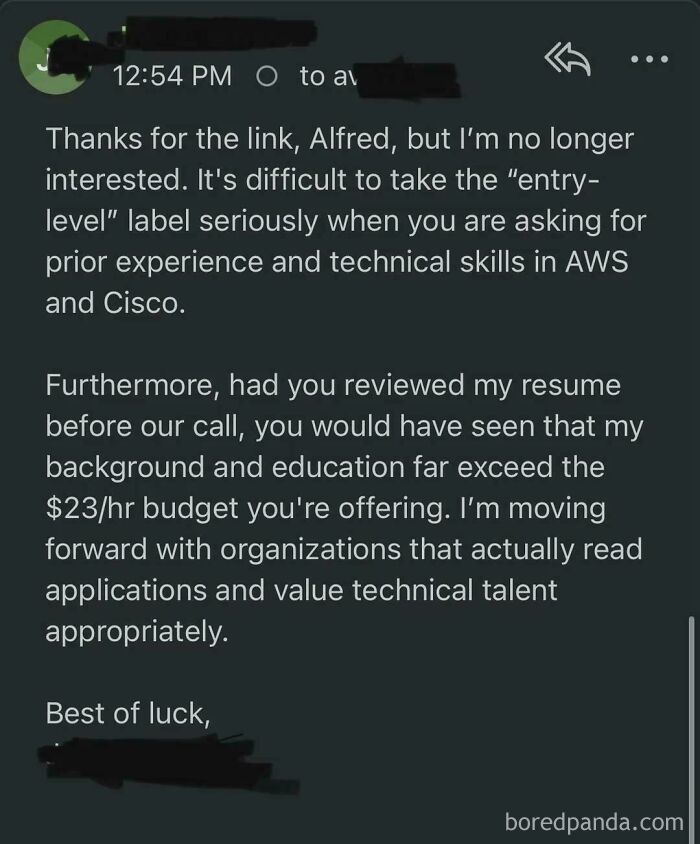 The 'Junior' Pay Excuse and My Epic Reply