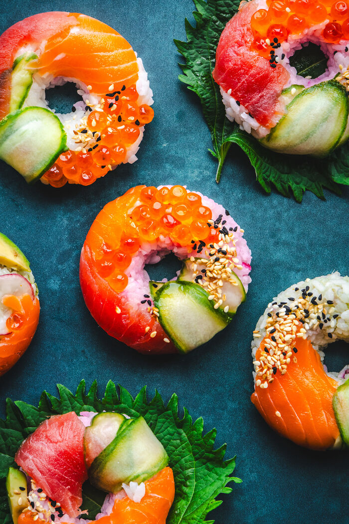 Sushi That Looks Like Doughnuts? Yes, Please!