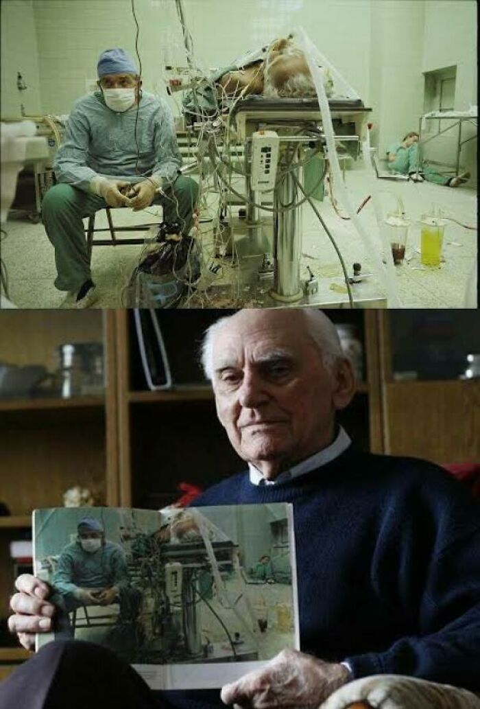This 23-Hour Heart Transplant Picture… And The Same Patient 30 Years Later Outliving The Doctor!