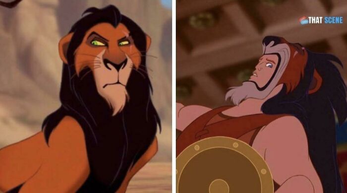 Disney Plot Twist: Scar's Actually Hercules' Headpiece, Not a Lion!