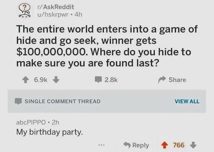 Overused Joke? Maybe