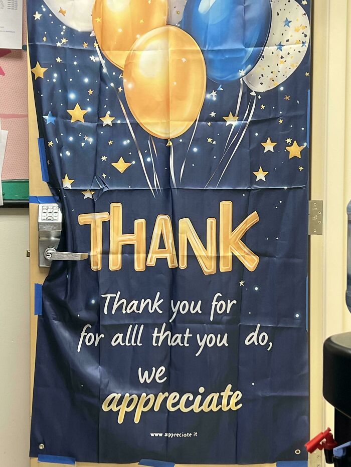 AI Gone Wrong: Employee Appreciation Week Banner Fail