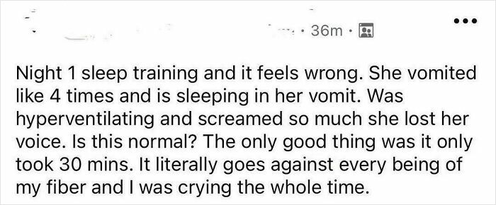 Kid Sleeping in Vomit? Why, Mom, Why?