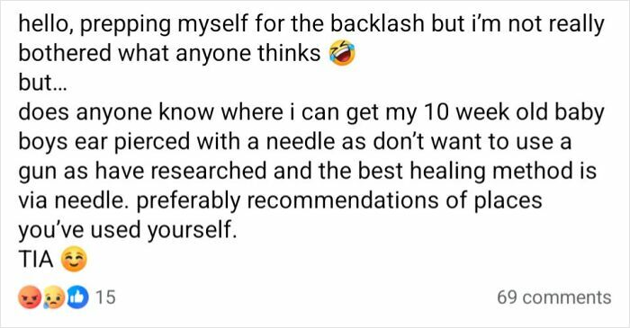 Needle Through Newborn Ears Because ‘Not Cute Enough’? Seriously?