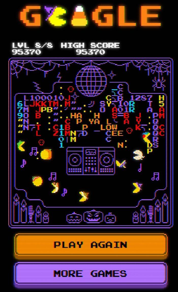 Pac-Man Comes to Google!