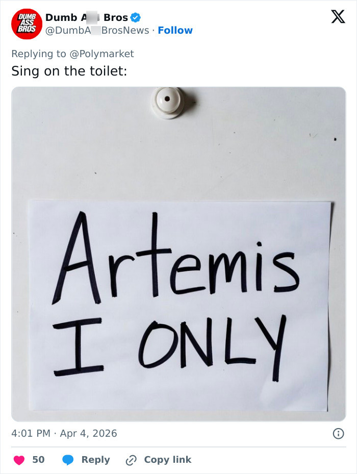 Wait, The Artemis II Toilet Drama Turned Into Meme Gold!