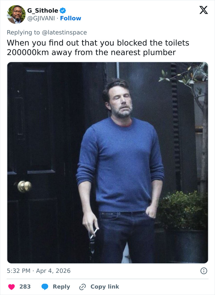 Wait, The Artemis II Toilet Drama Turned Into Meme Gold!