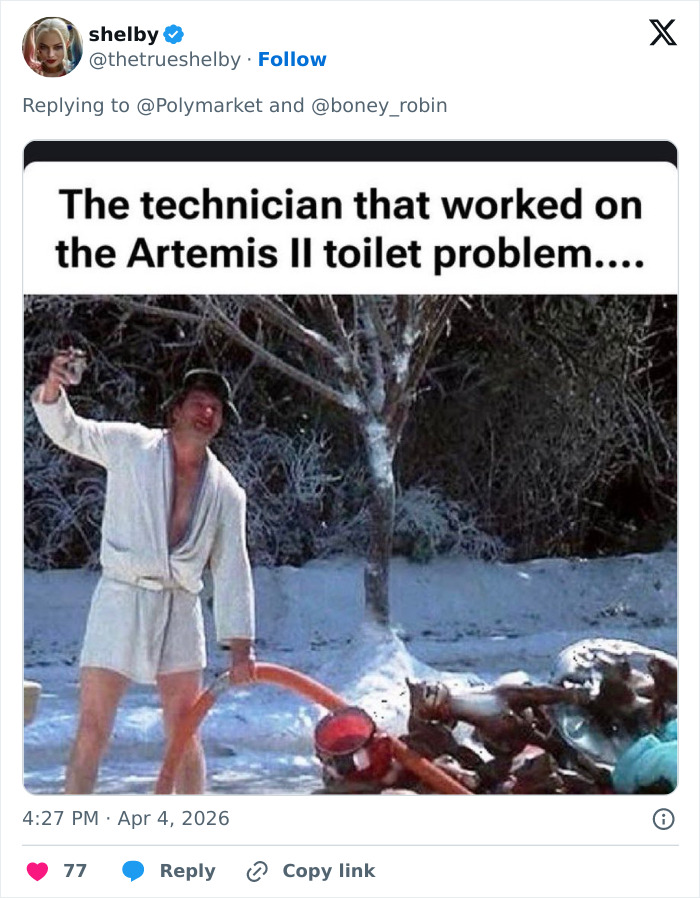 Wait, The Artemis II Toilet Drama Turned Into Meme Gold!