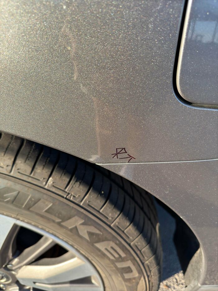 A Strange Sharpie Message On My Car — Should I Be Worried?